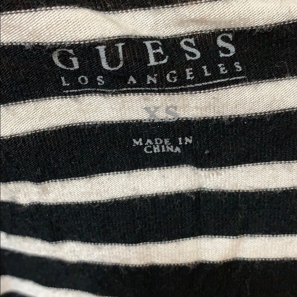 3 for $25 - Cropped guess stripped top - Picture 7 of 8